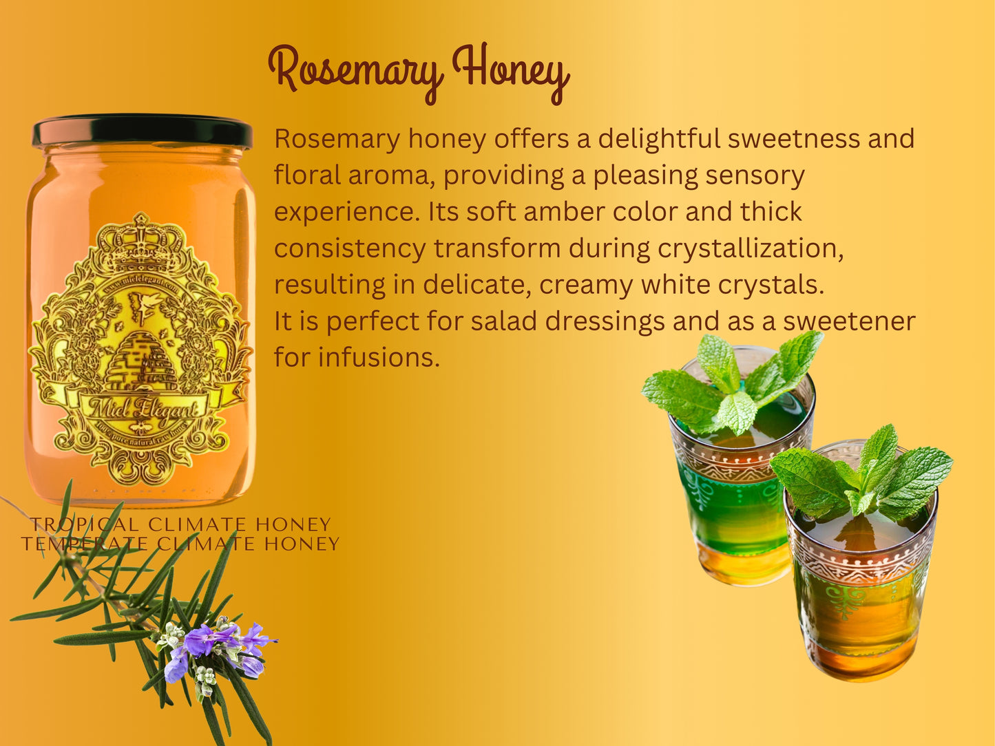 Rosemary Honey